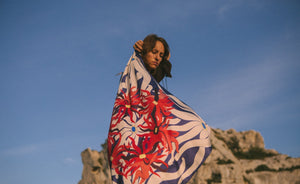 The art of the genuine Silk Carré Scarf