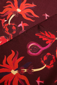 Carré Soleil d'Automne, 100% silk, Made in Italy