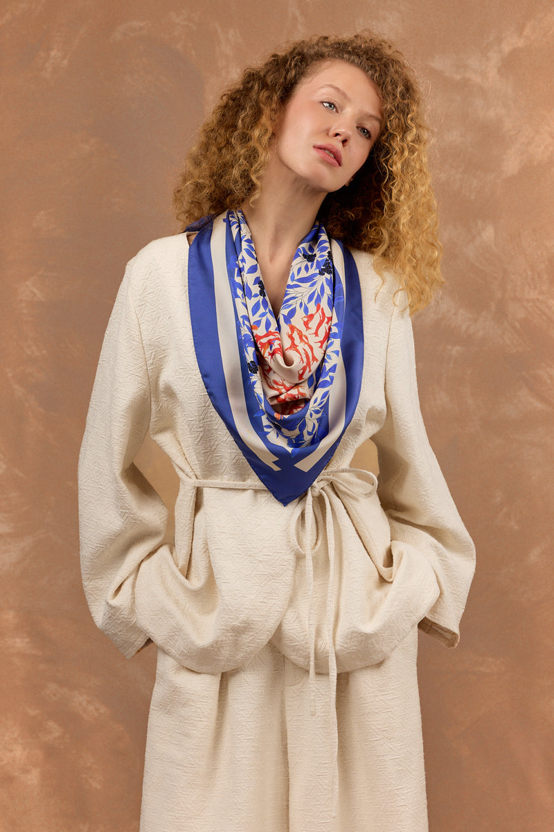 小物 Porter Classic SILK SCARF PARIS ATELIER Porter Classic SILK SCARF PARIS ATELIER Porter Classic SILK SCARF