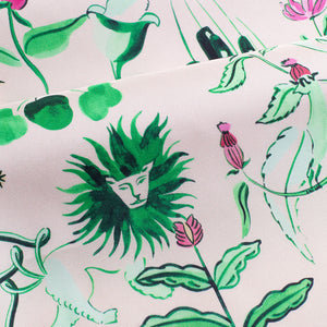 Carré Scarf Toile Fantastique, 100% silk, made in France & Italy